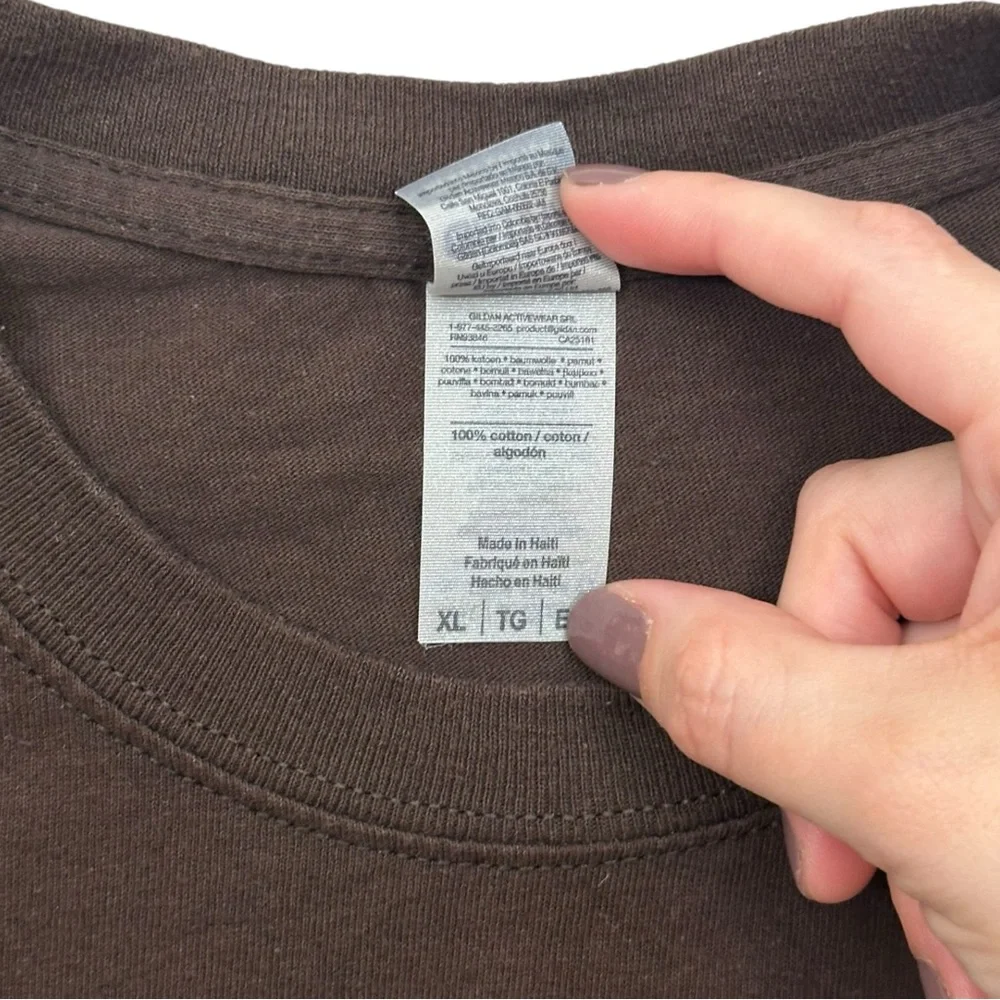 UPS Dark Brown Logo Graphic Tee - Mens XL - Picture 3 of 4